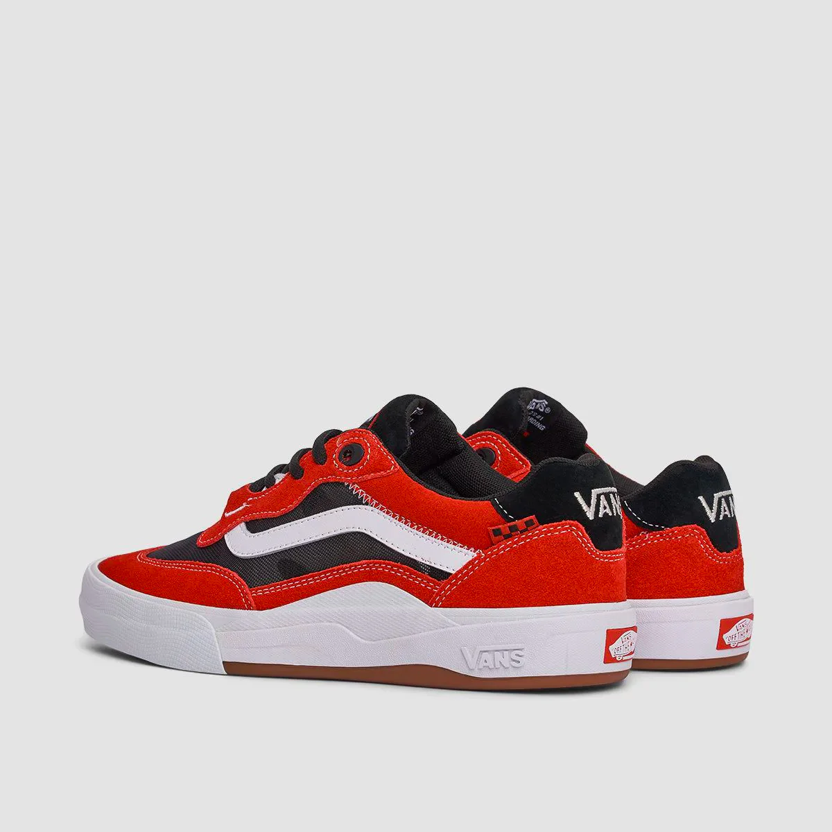 Vans Wayvee Shoes - Athletic Black/Red - Kids - Image 3