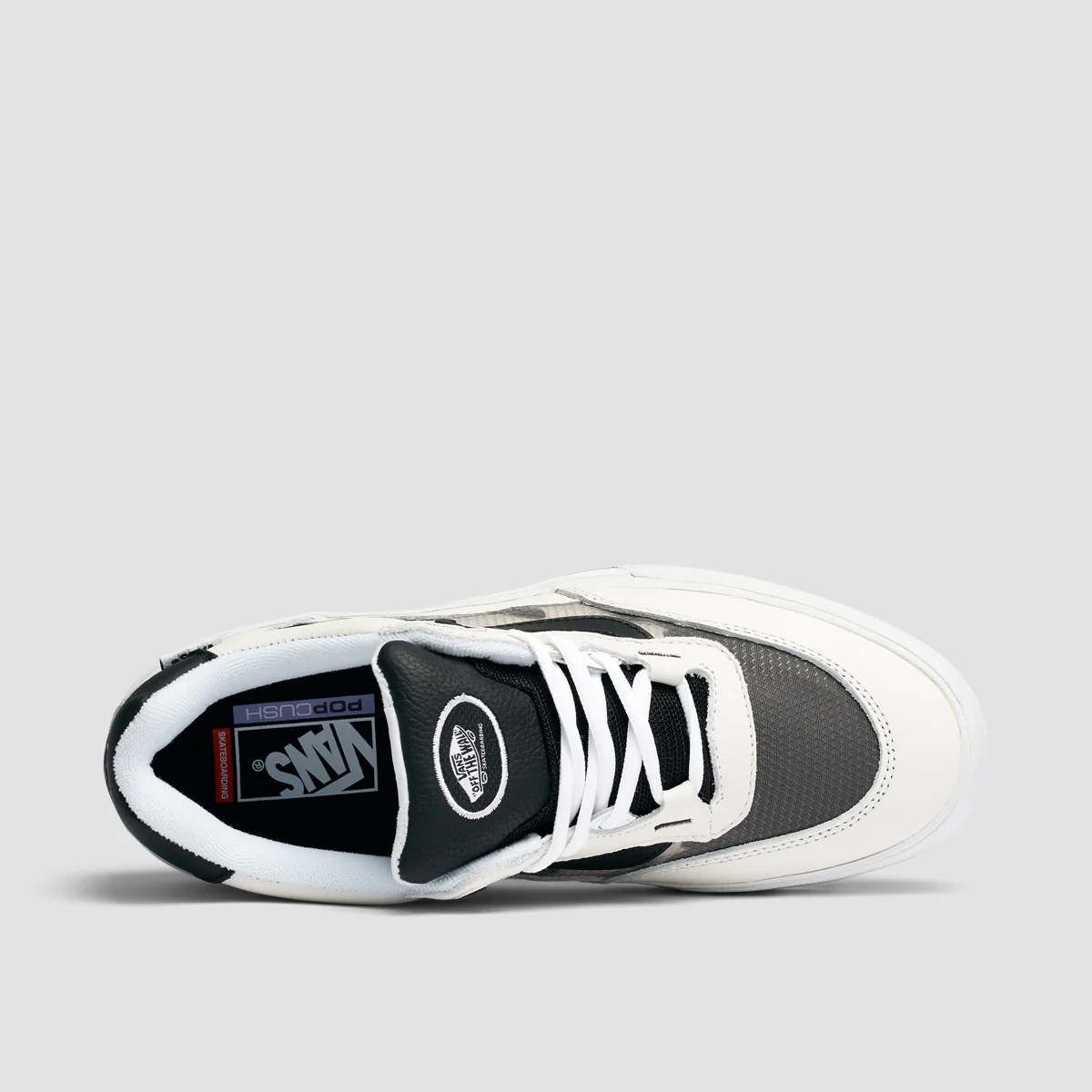 Vans Wayvee Shoes - Leather True White/Black - Image 4