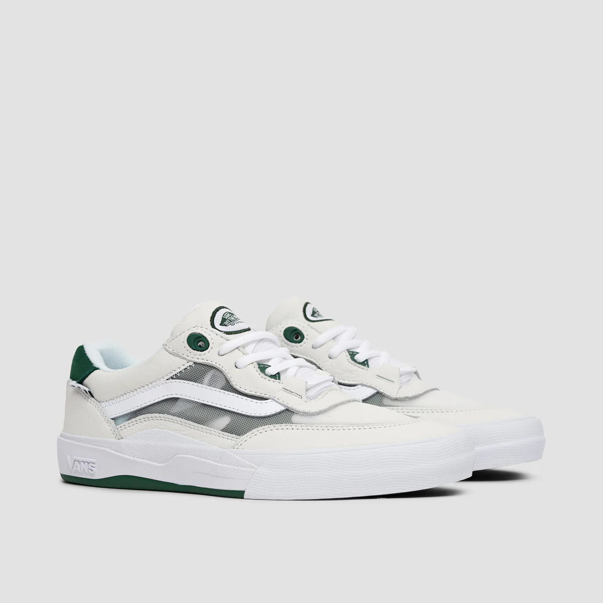 Vans Wayvee Shoes - White/Green - Image 2