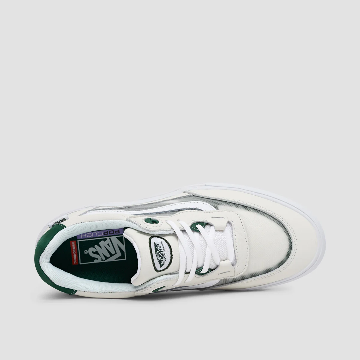 Vans Wayvee Shoes - White/Green - Image 4