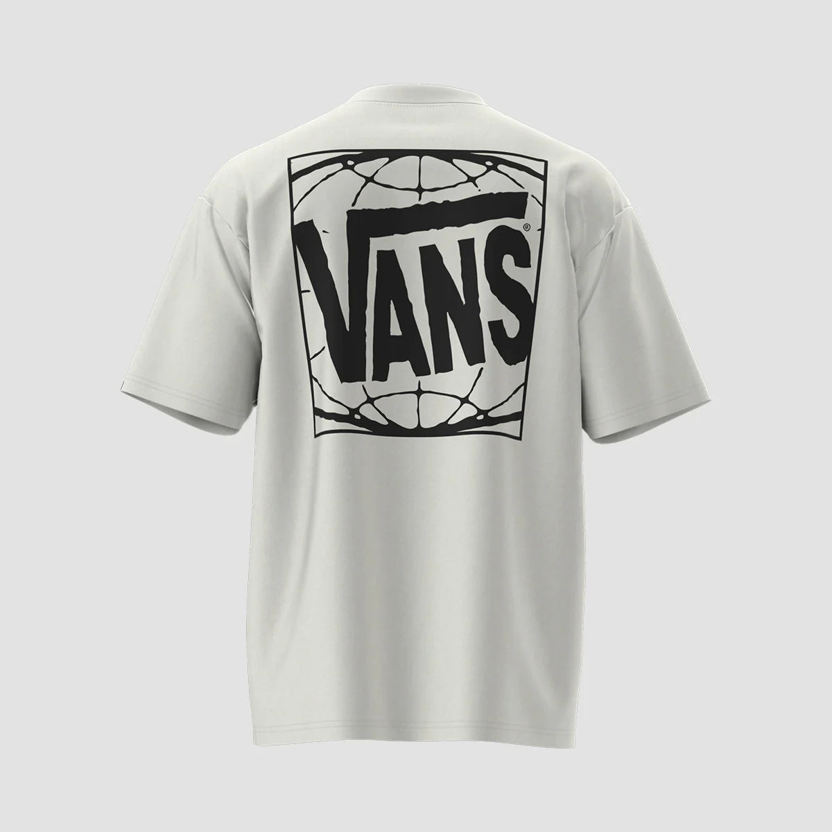 Vans Wide Loose T-Shirt Marshmallow - Image 2