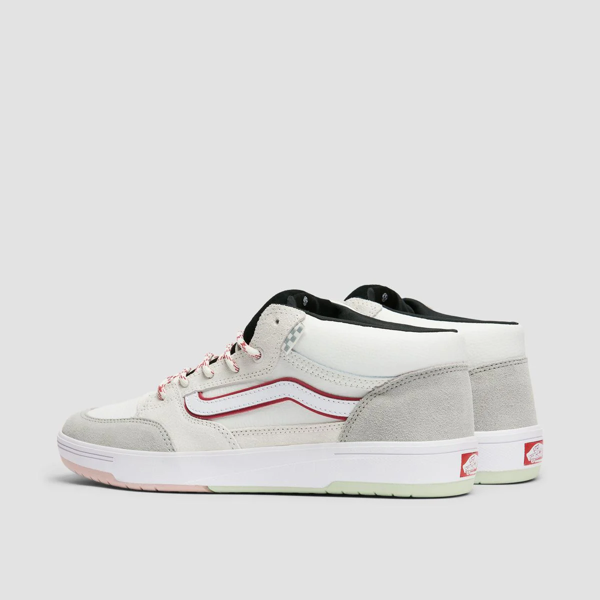 Vans Zahba Mid Top Shoes - Grey/Multi - Image 3