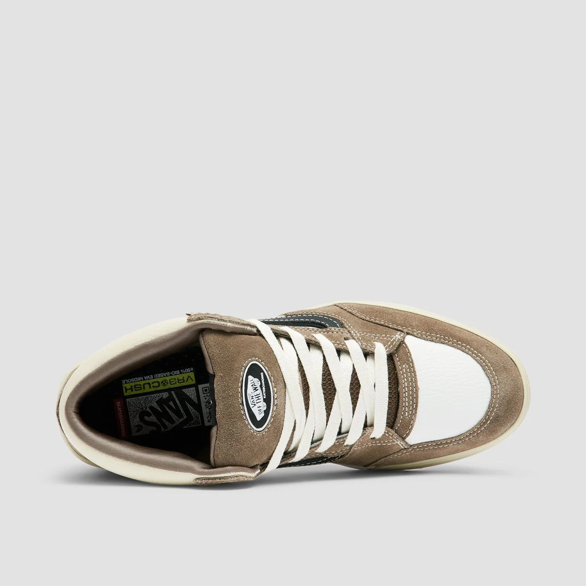 Vans Zahba Mid Top Shoes - Walnut - Image 4