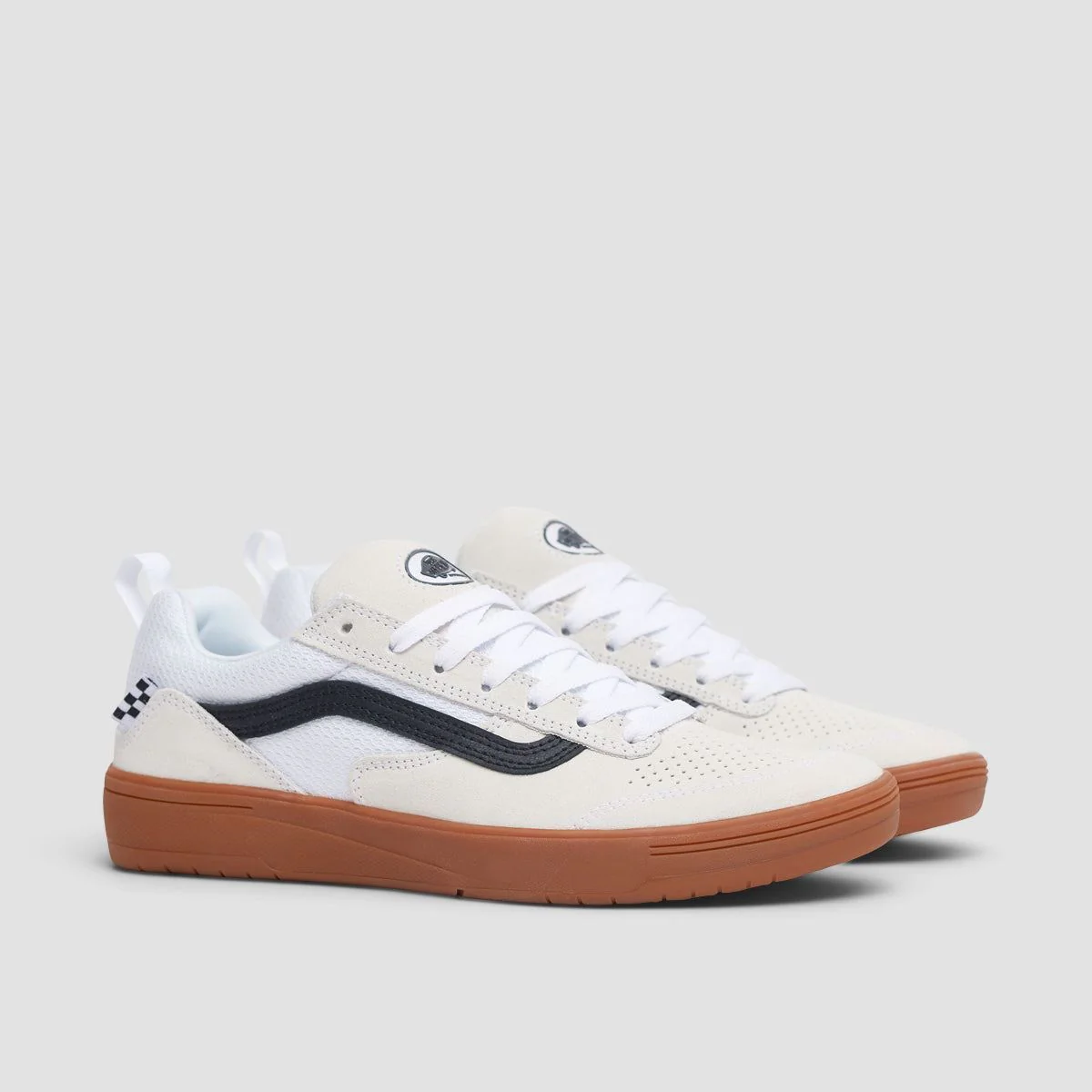 Vans Zahba Shoes - White/Black/Gum - Image 2
