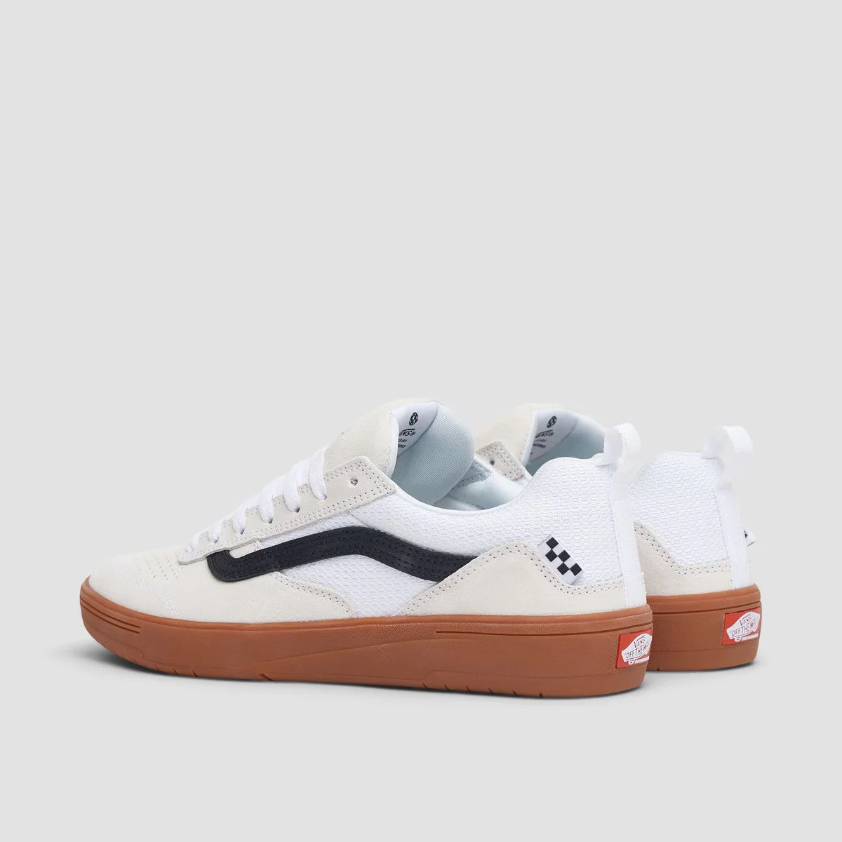 Vans Zahba Shoes - White/Black/Gum - Kids - Image 3