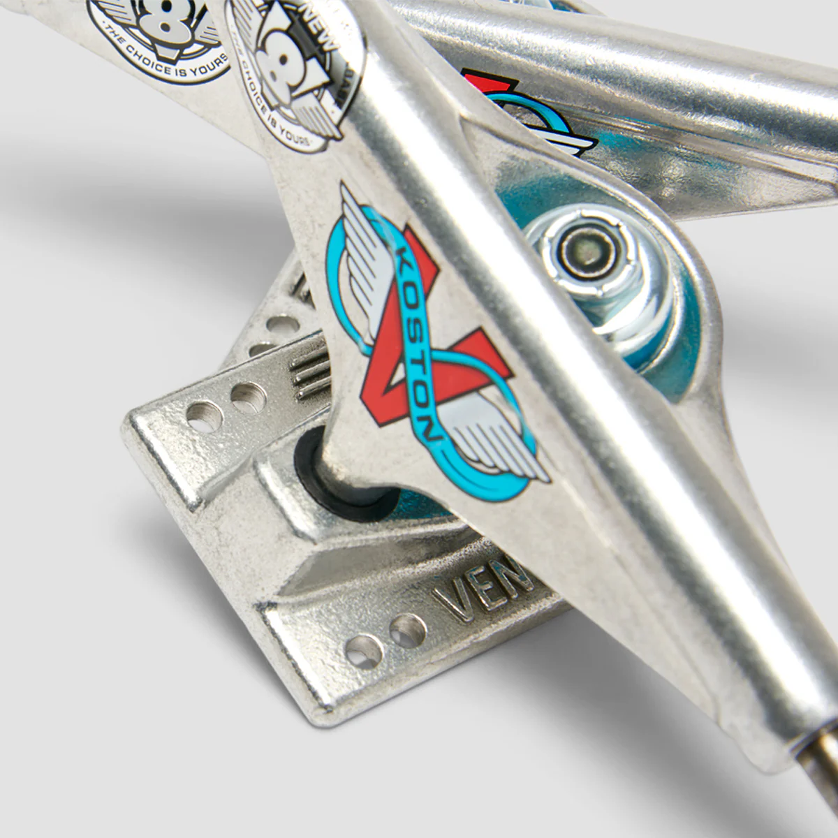 Venture Hi 5.2 V8 Eric Koston Trucks 1 Pair Polished - 8" - Image 4