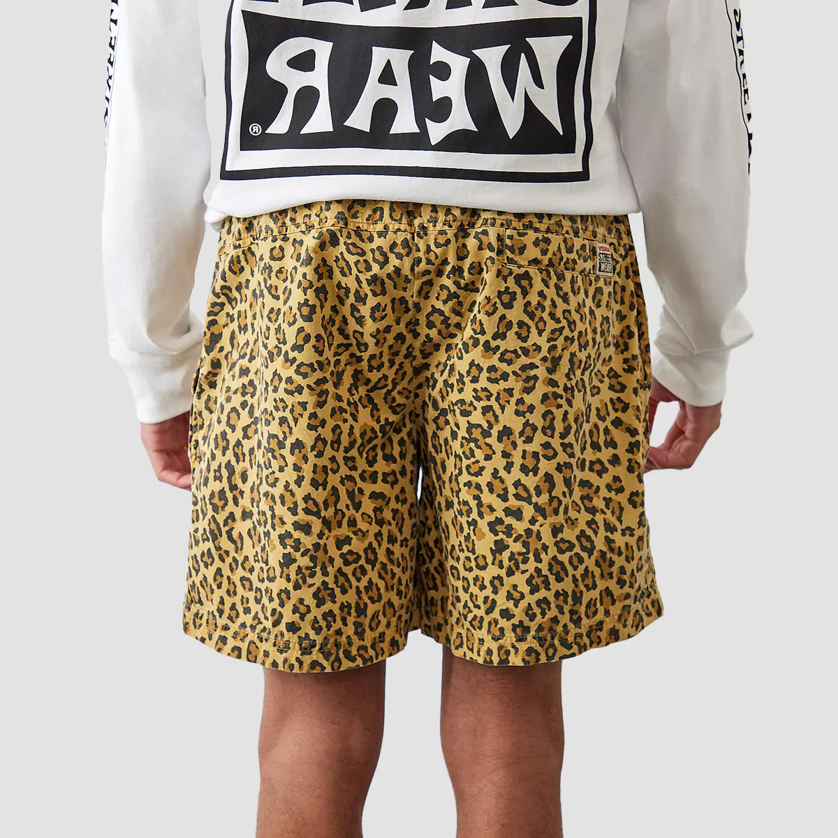 Vision OG Skate Shorts Jinx Leopard - Image 2