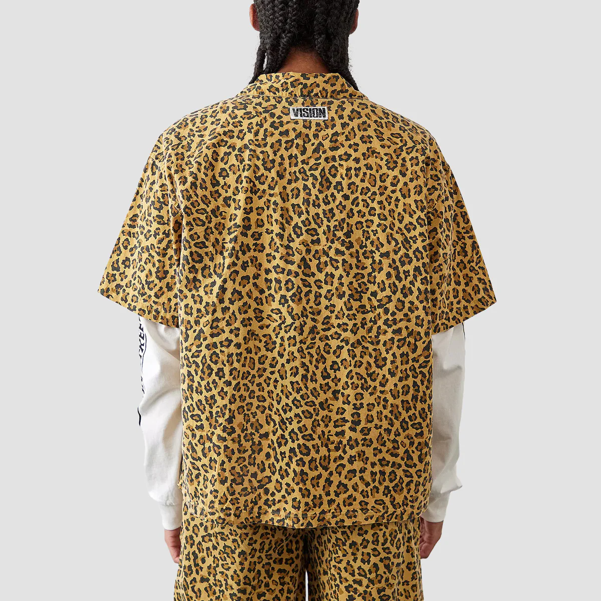 Vision Resort Short Sleeve Shirt Jinx Leopard - Image 2