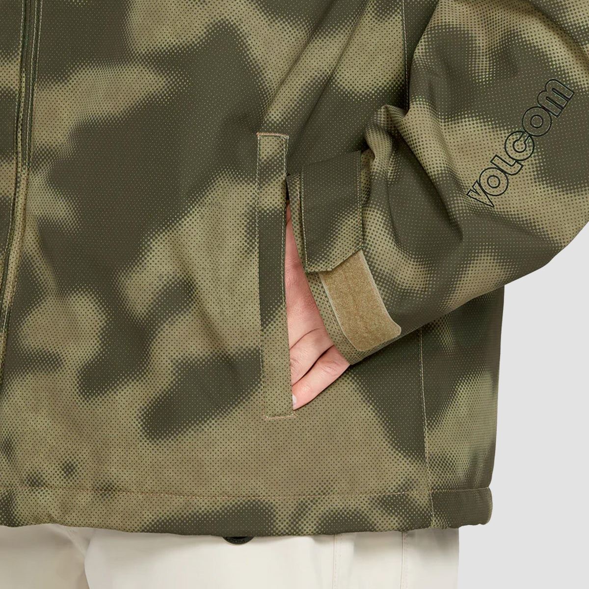 Volcom 2836 Ins 20K Snow Jacket Camouflage - Image 3