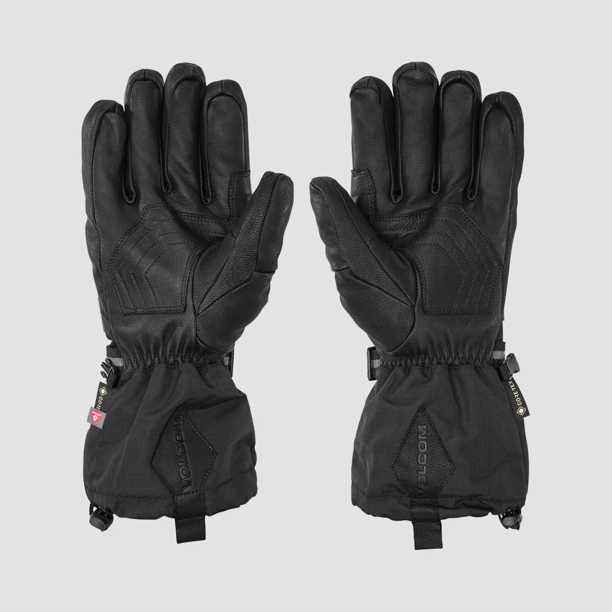 Volcom 91 Gore-Tex Snow Gloves Black - Image 2