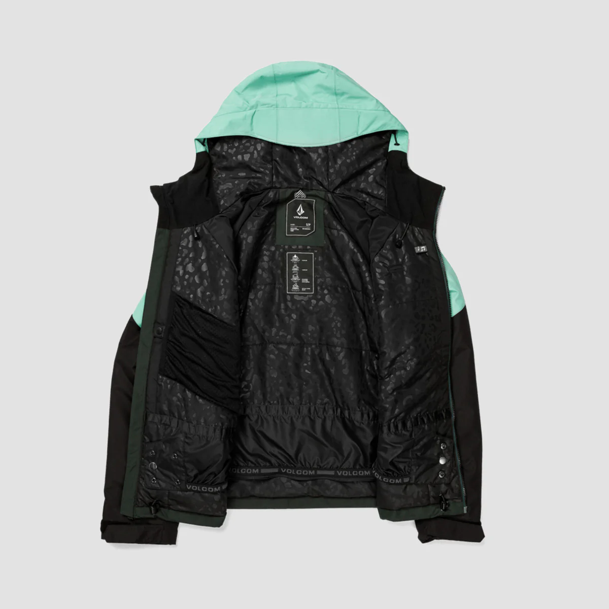 Volcom Agate Ins 10K Snow Jacket Scarab - Womens - Image 2