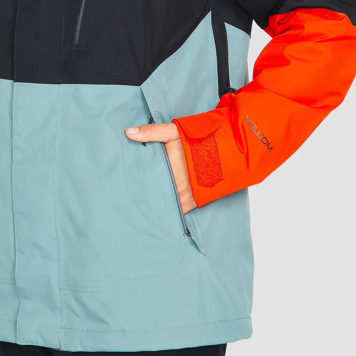 Volcom Aris Ins Gore-Tex Snow Jacket Green Ash - Womens - Image 4