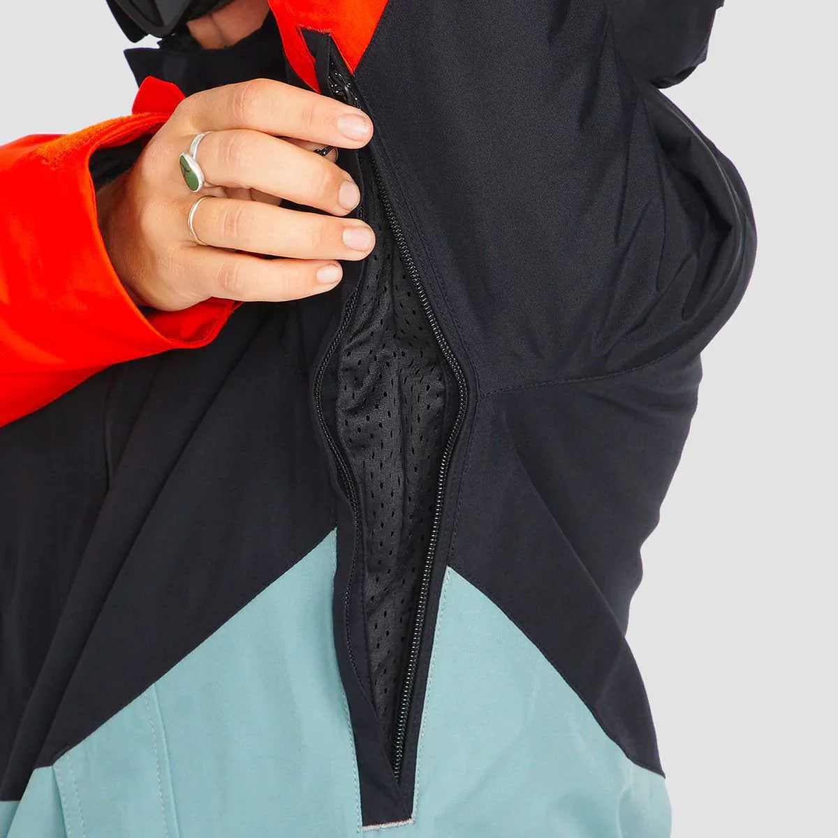 Volcom Aris Ins Gore-Tex Snow Jacket Green Ash - Womens - Image 5