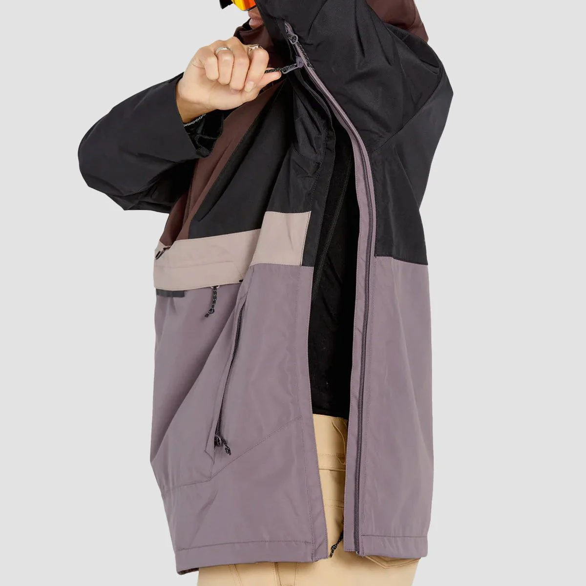 Volcom Ashfield Pullover 10K Snow Jacket Dusty Lavender - Womens - Image 2