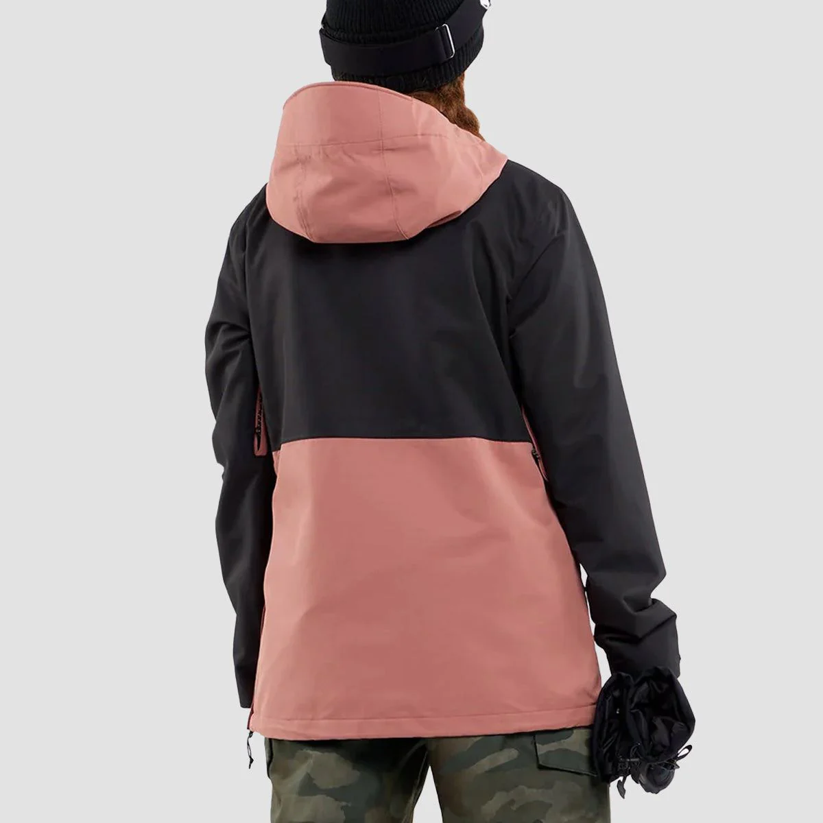 Volcom Ashfield Pullover Snow Jacket Earth Pink - Womens - Image 2