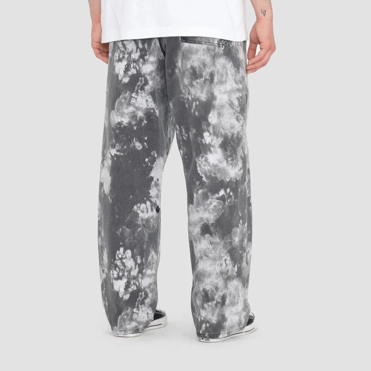 Volcom Asphalt Beach EW Pants Black White - Image 2