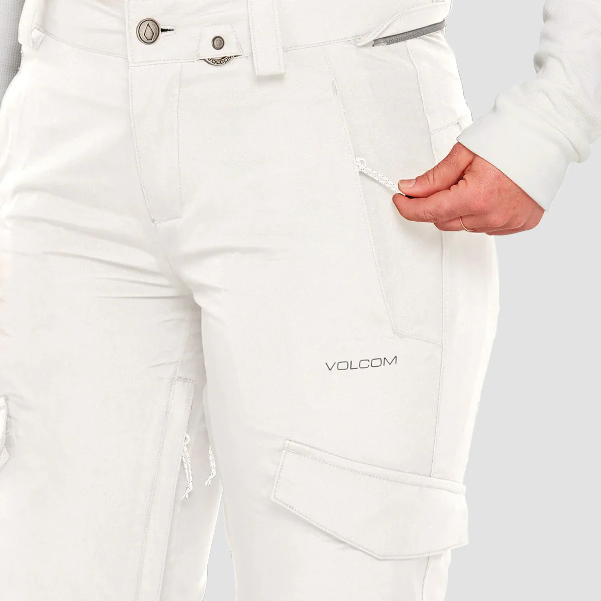Volcom Aston Gore-Tex Snow Pants Bone - Womens - Image 3