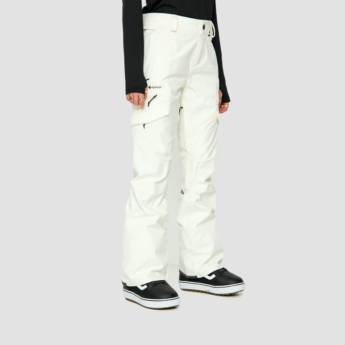 Volcom Aston Gore-Tex Snow Pants Moonbeam - Womens - Image 2