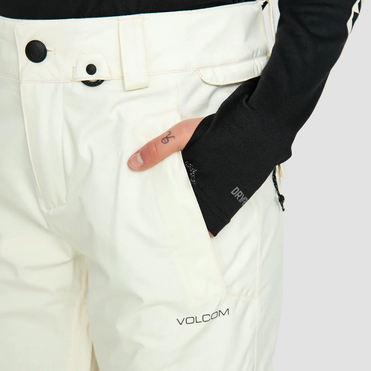 Volcom Aston Gore-Tex Snow Pants Moonbeam - Womens - Image 4