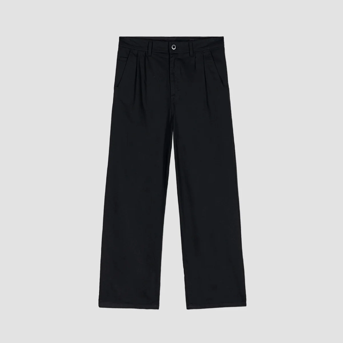 Volcom Baggos Pleated Chino Pants Black - Image 4