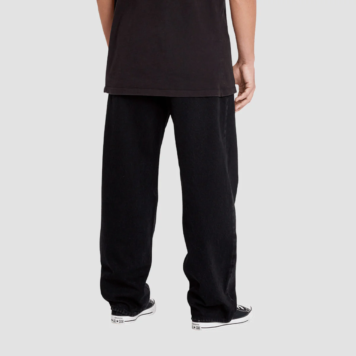 Volcom Billow Loose Fit Jeans Black - Image 2