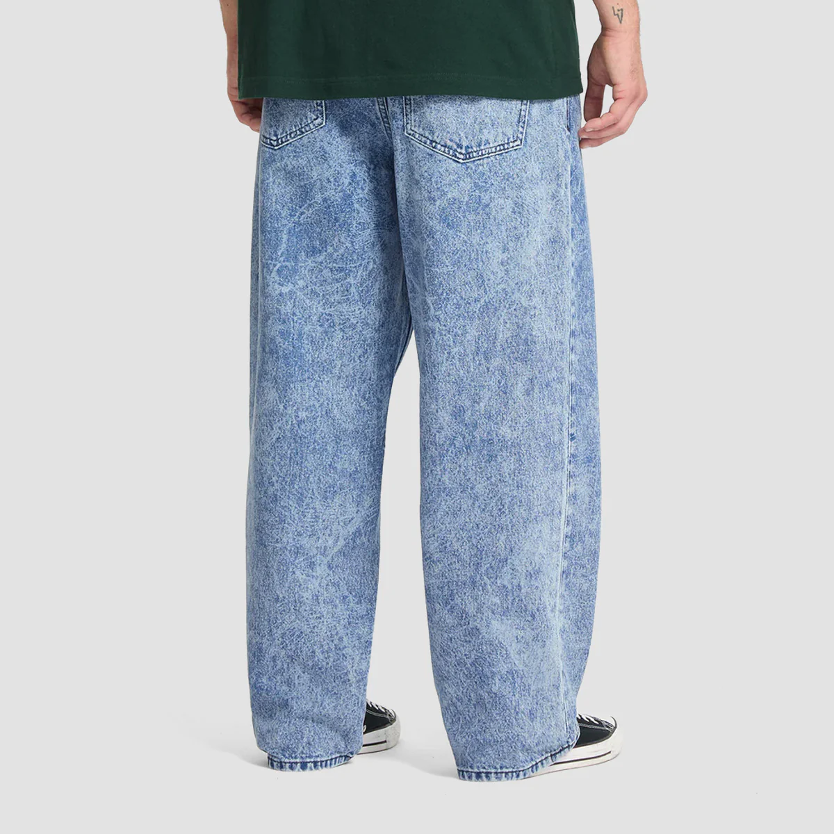 Volcom Billow Loose Fit Jeans Broken Blue - Image 2