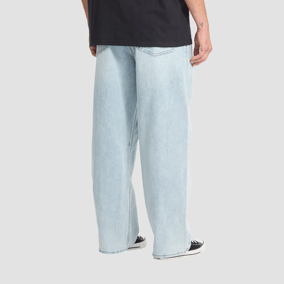 Volcom Billow Loose Fit Jeans Desert Dirt Indigo - Image 2
