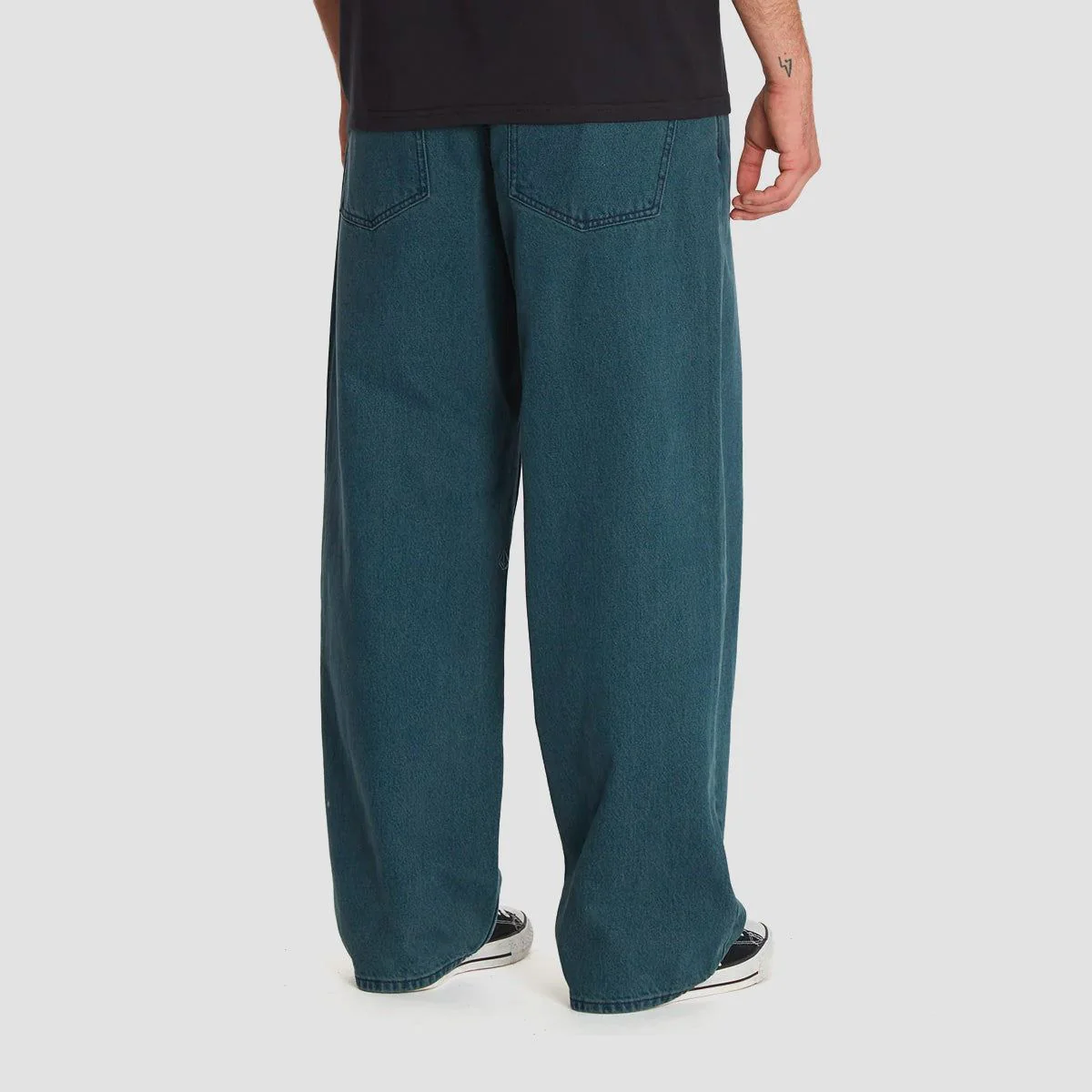 Volcom Billow Super loose Fit Jeans Marina Blue - Image 2
