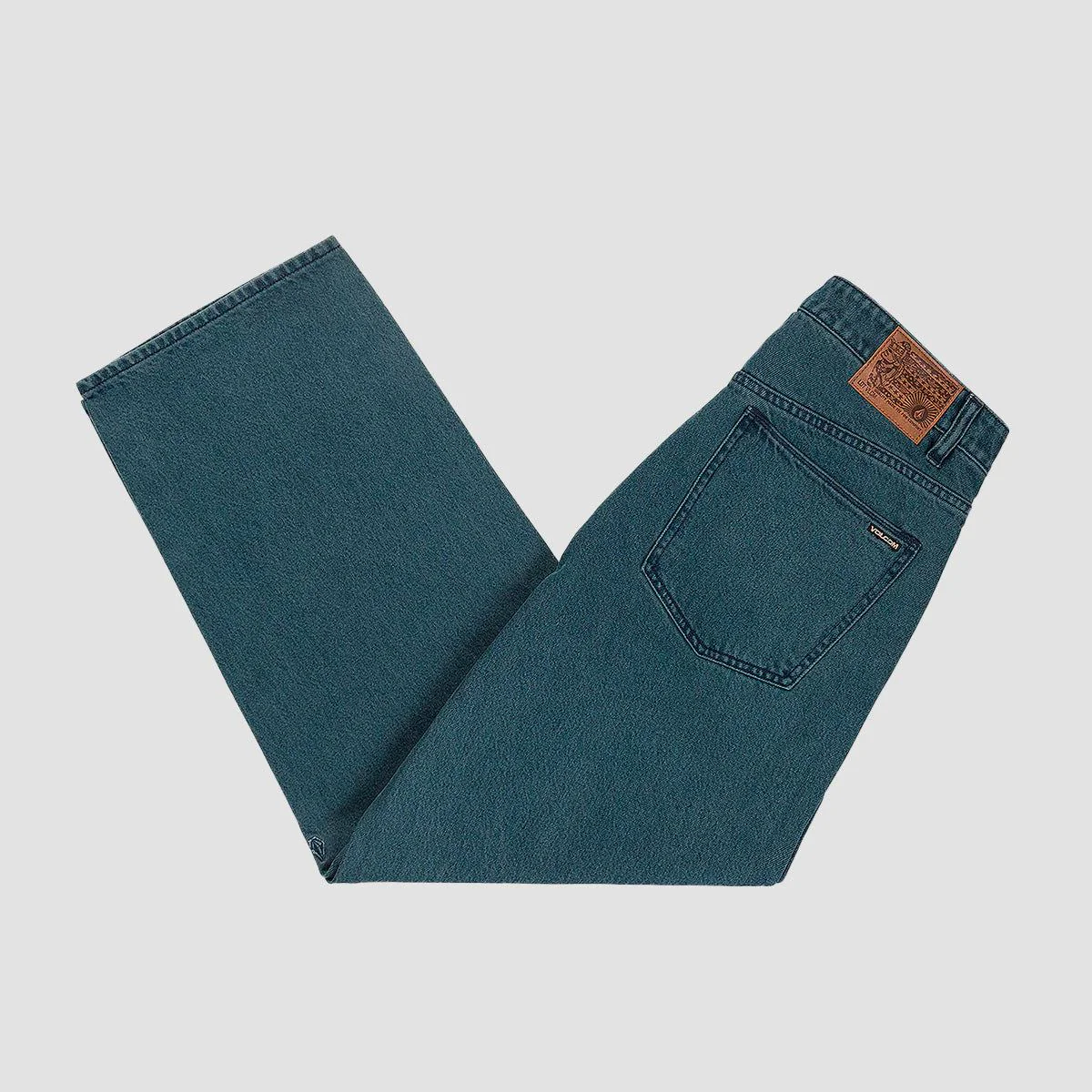 Volcom Billow Super loose Fit Jeans Marina Blue - Image 3