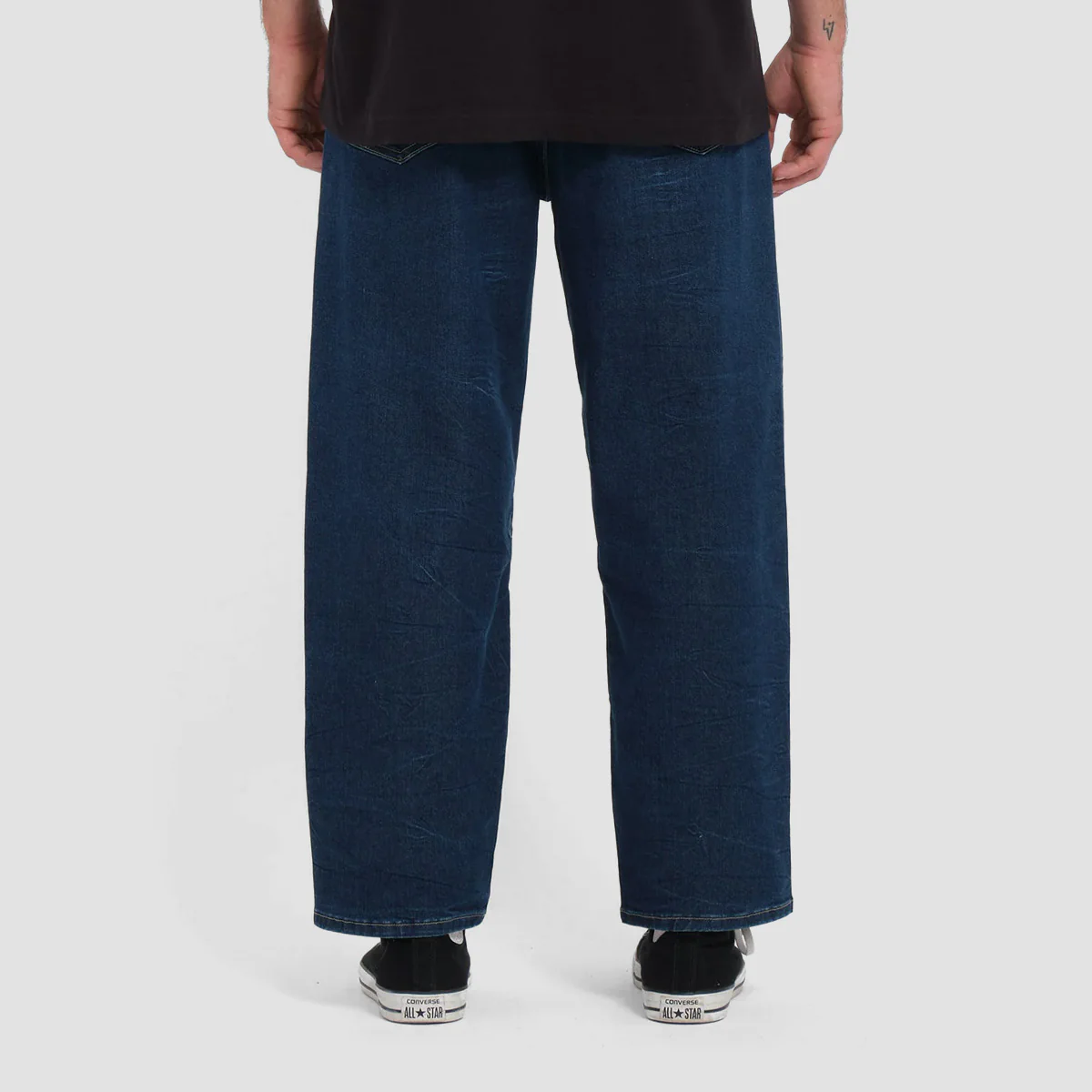 Volcom Billow Tapered Jeans Light Blue Acid - Image 2