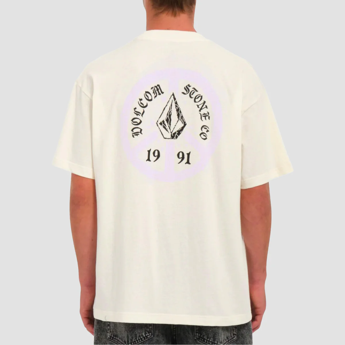 Volcom Breakpeace LSE T-Shirt Dirty White - Image 2