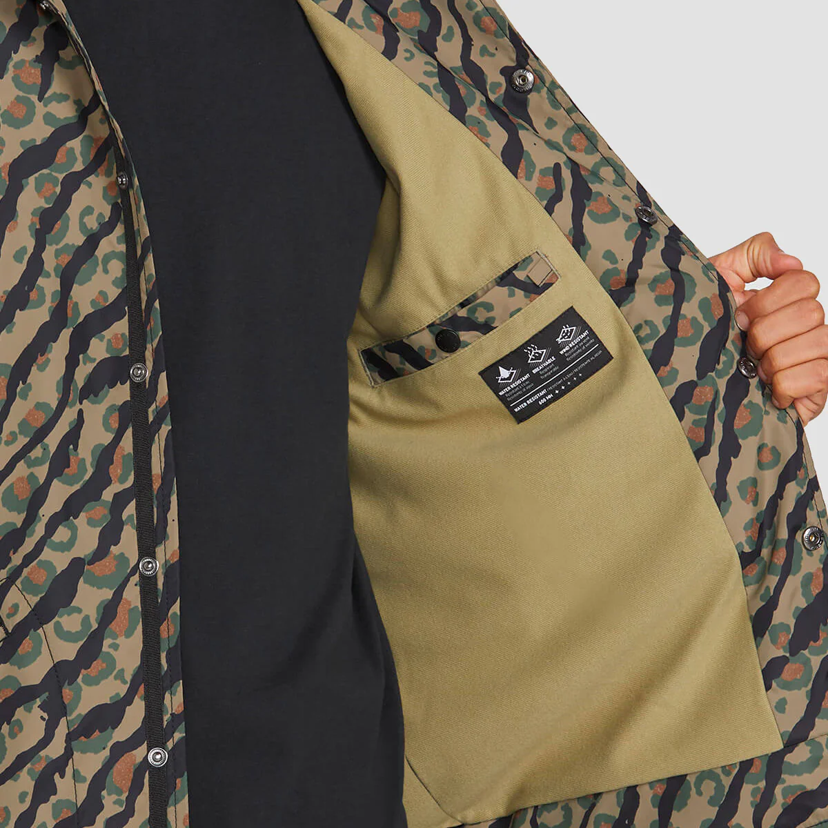 Volcom Brews Coach Jacket Camouflage - Image 2
