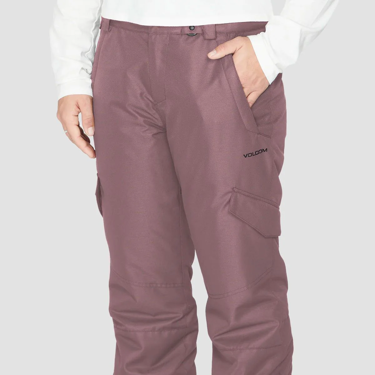 Volcom Bridger Ins Snow Pants Rosewood - Womens - Image 3