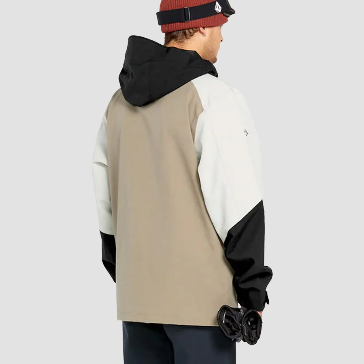 Volcom Brighton 15K Full Zip Snow Jacket Chestnut Brown - Image 2