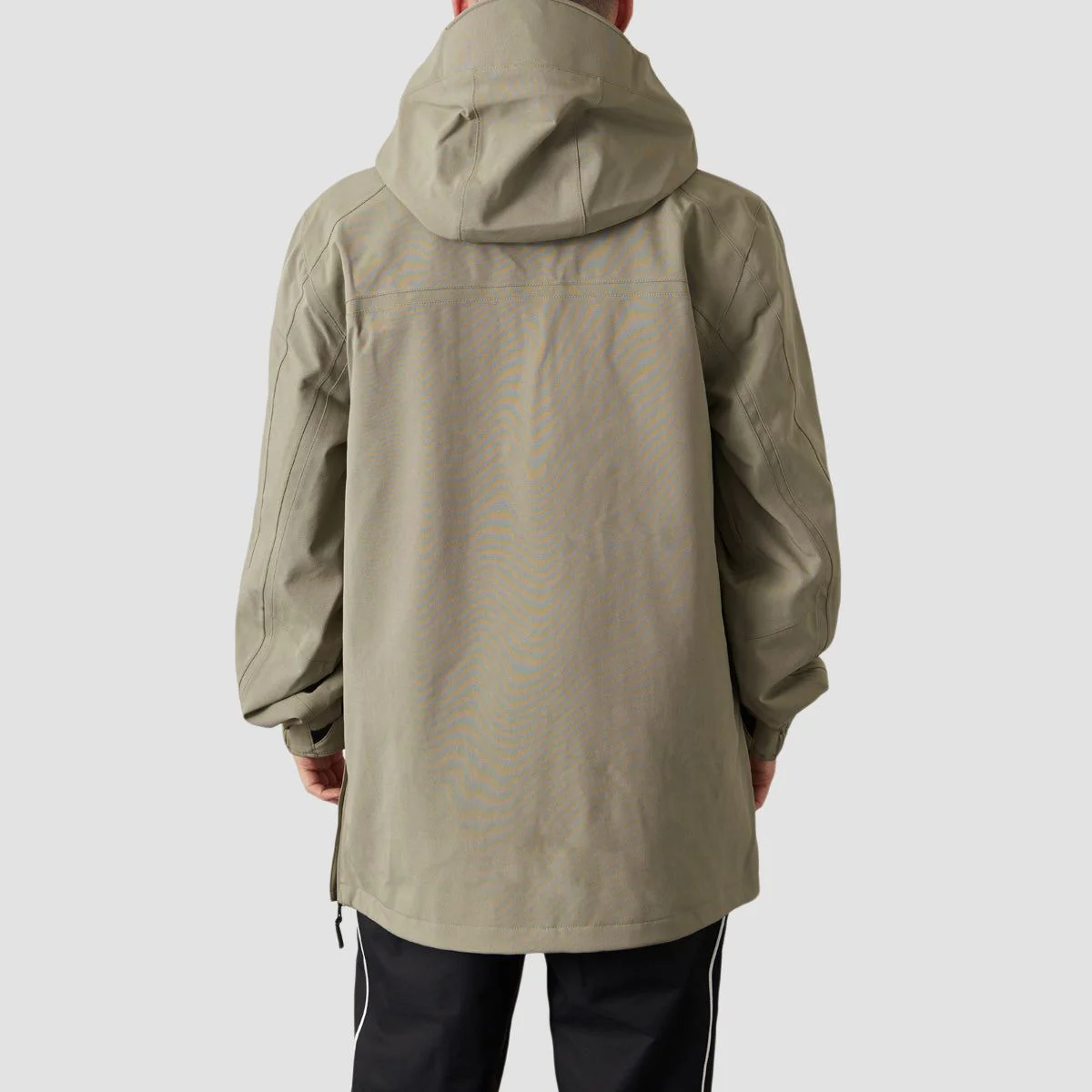 Volcom Brighton Pullover Snow Jacket Light Military - Image 5