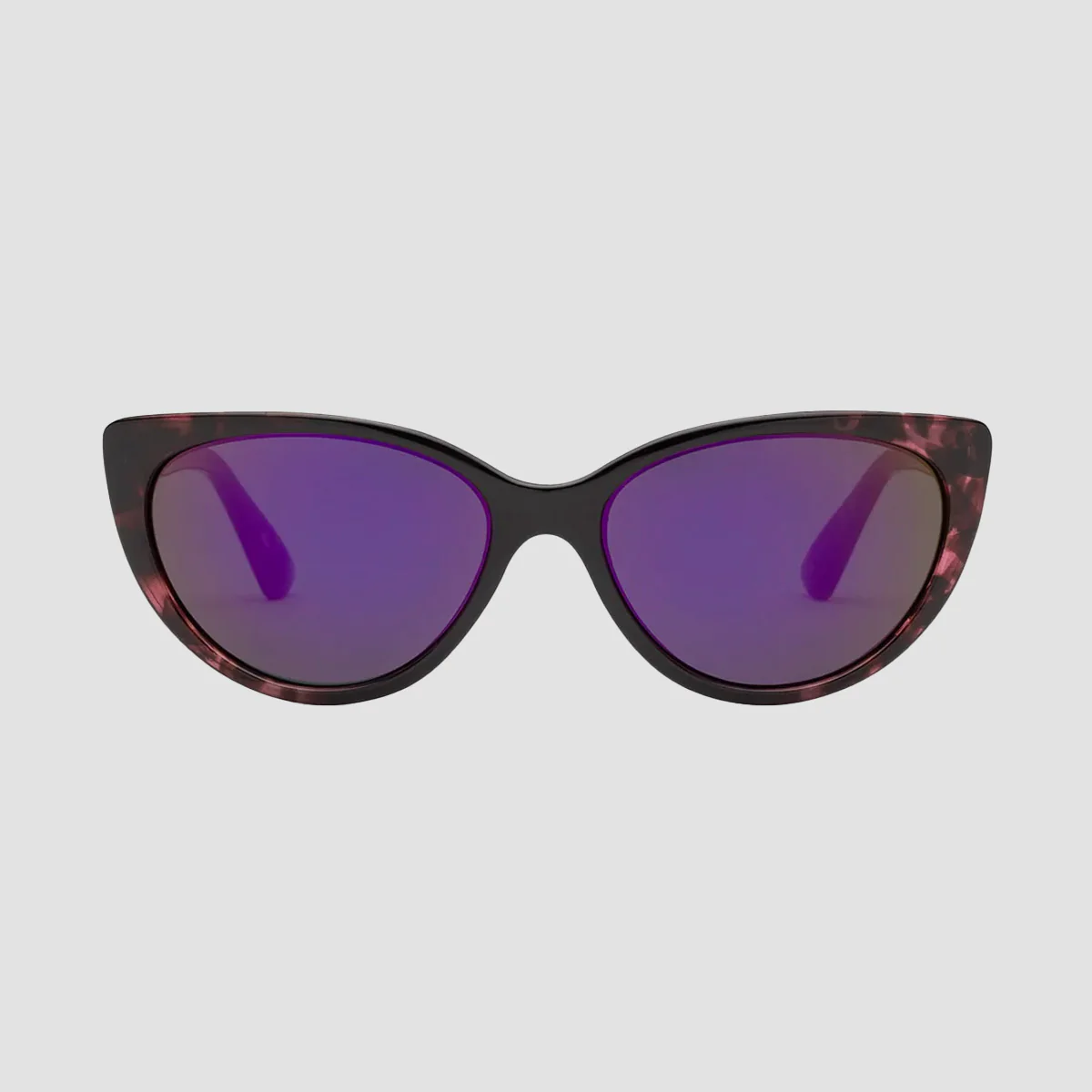 Volcom Butter Sunglasses Gloss Purple Tort/Grey Purple Chrome - Womens - Image 2