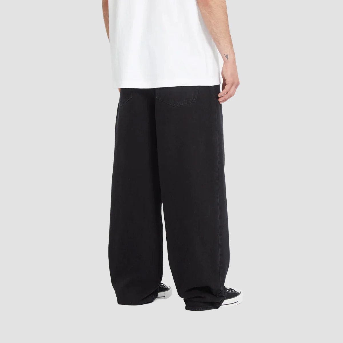Volcom Chillow Baggy Fit Jeans Black - Image 2