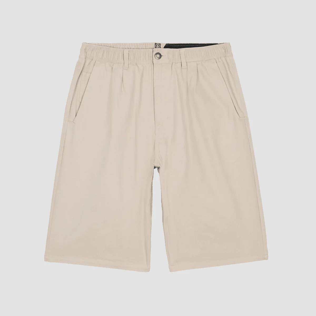 Volcom Chillow Pleat EW 24" Chino Shorts Light Khaki - Image 3