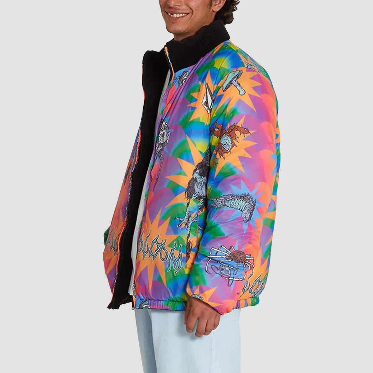 Volcom Chrissie Abbott X French FA Jacket Print - Image 4