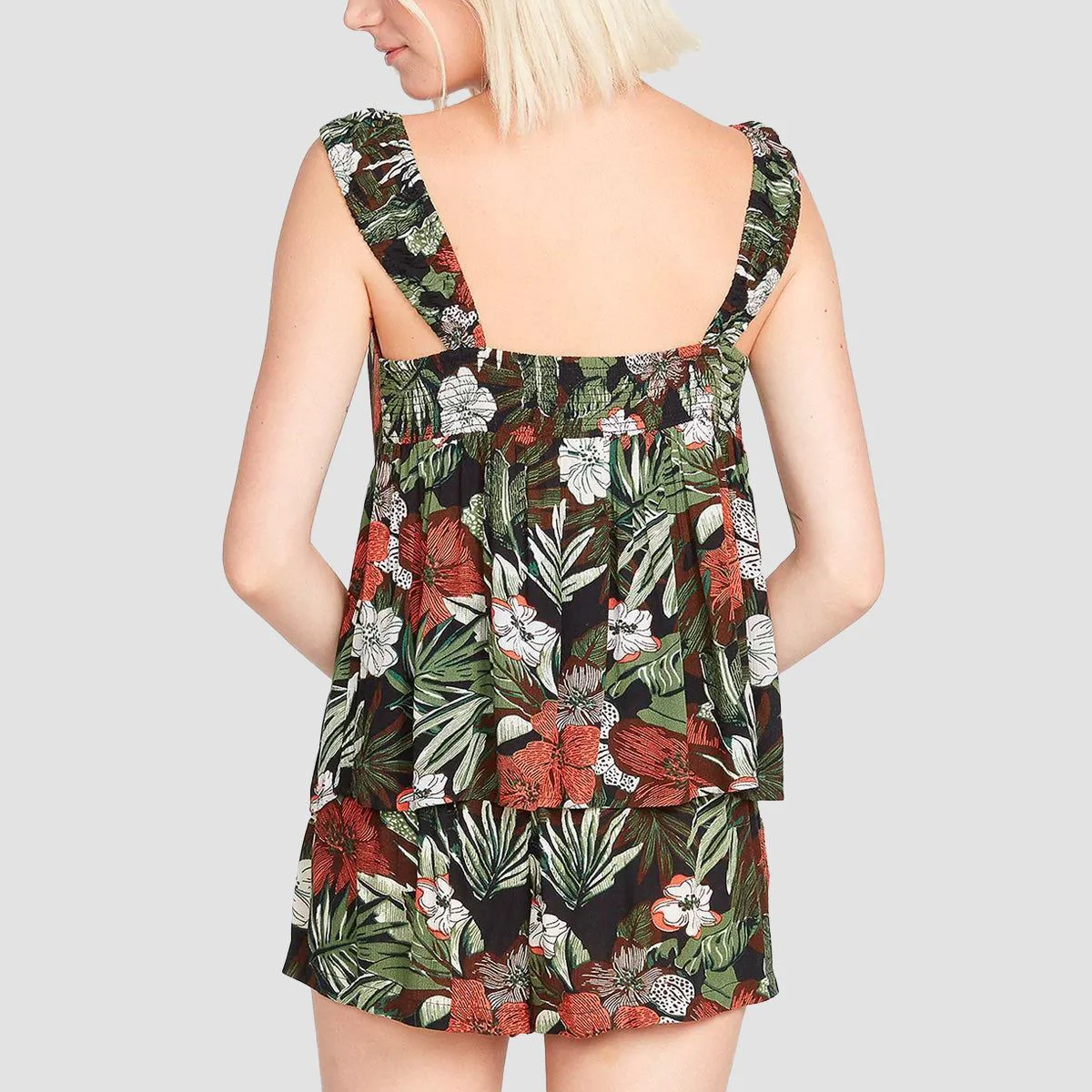 Volcom Coco Ho Cami Black Combo - Womens - Image 2