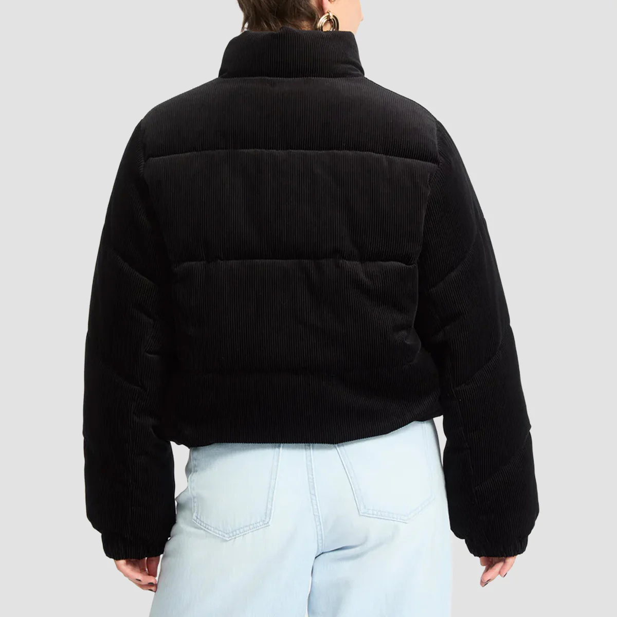 Volcom Cord'N Stone Puff Black - Womens - Image 2