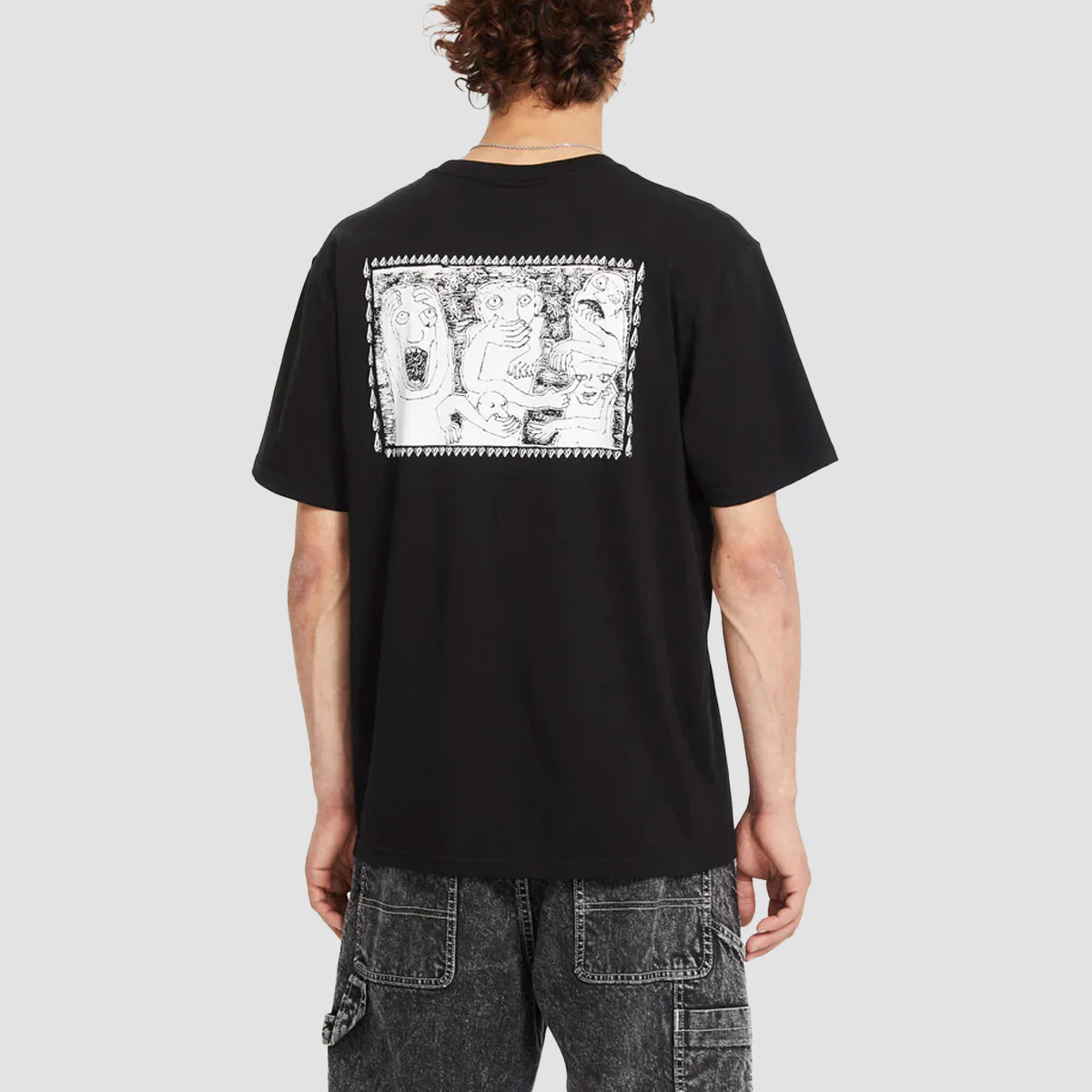 Volcom Crazybal T-Shirt Black - Image 2