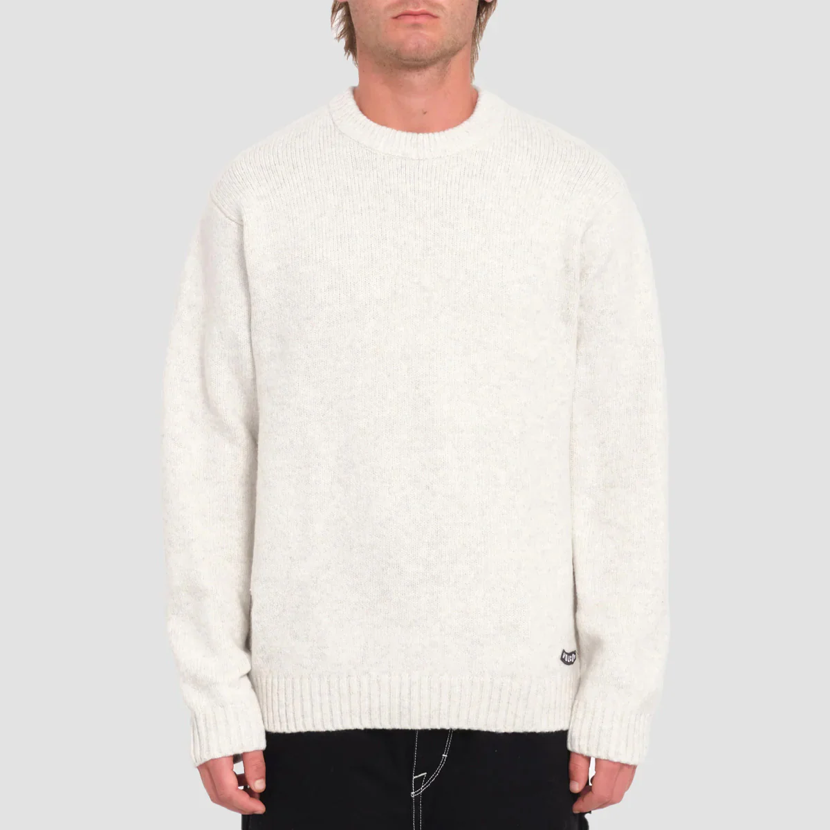 Volcom Edmonder II Knit Sweater Dirty White