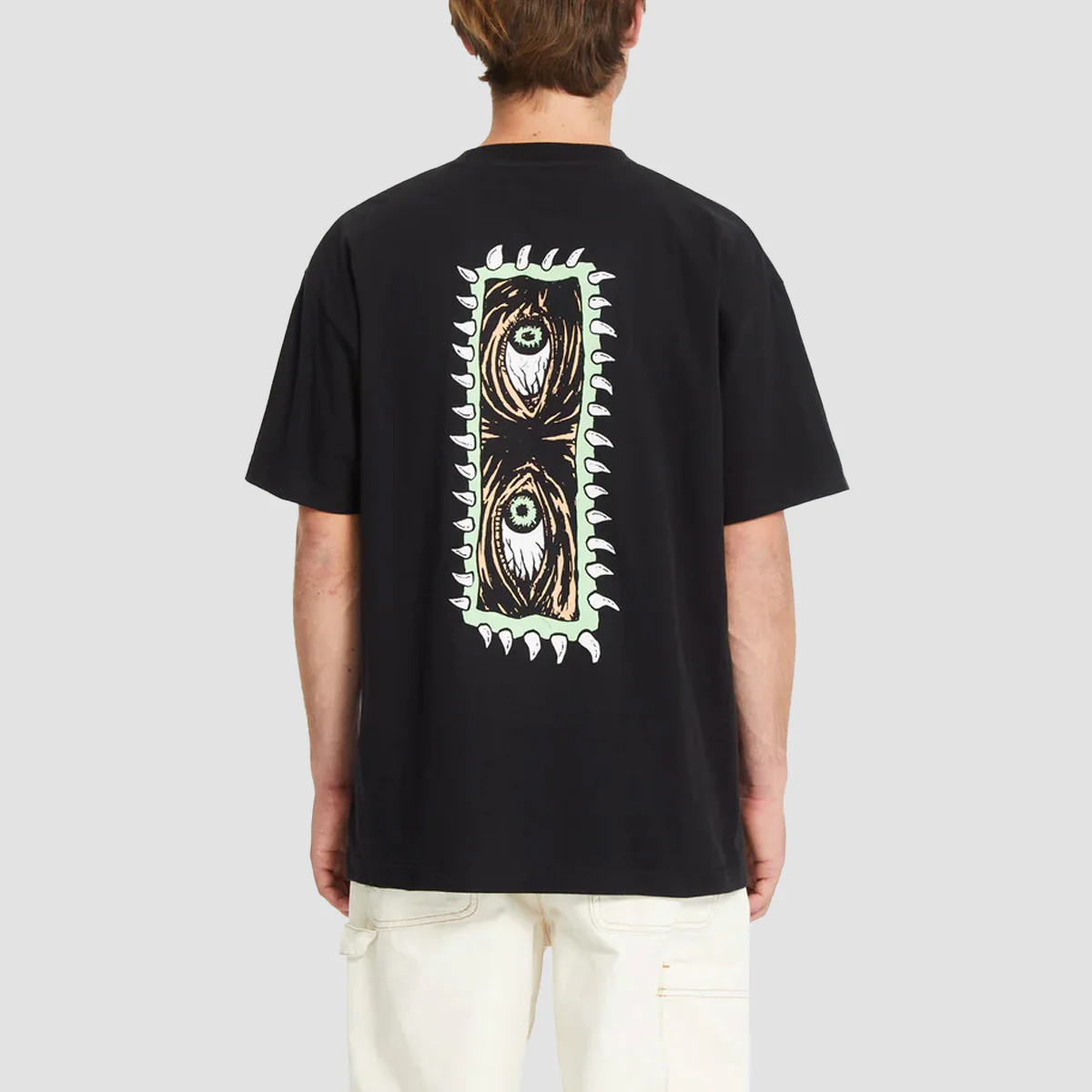 Volcom Eye Rust LSE T-Shirt Black - Image 2