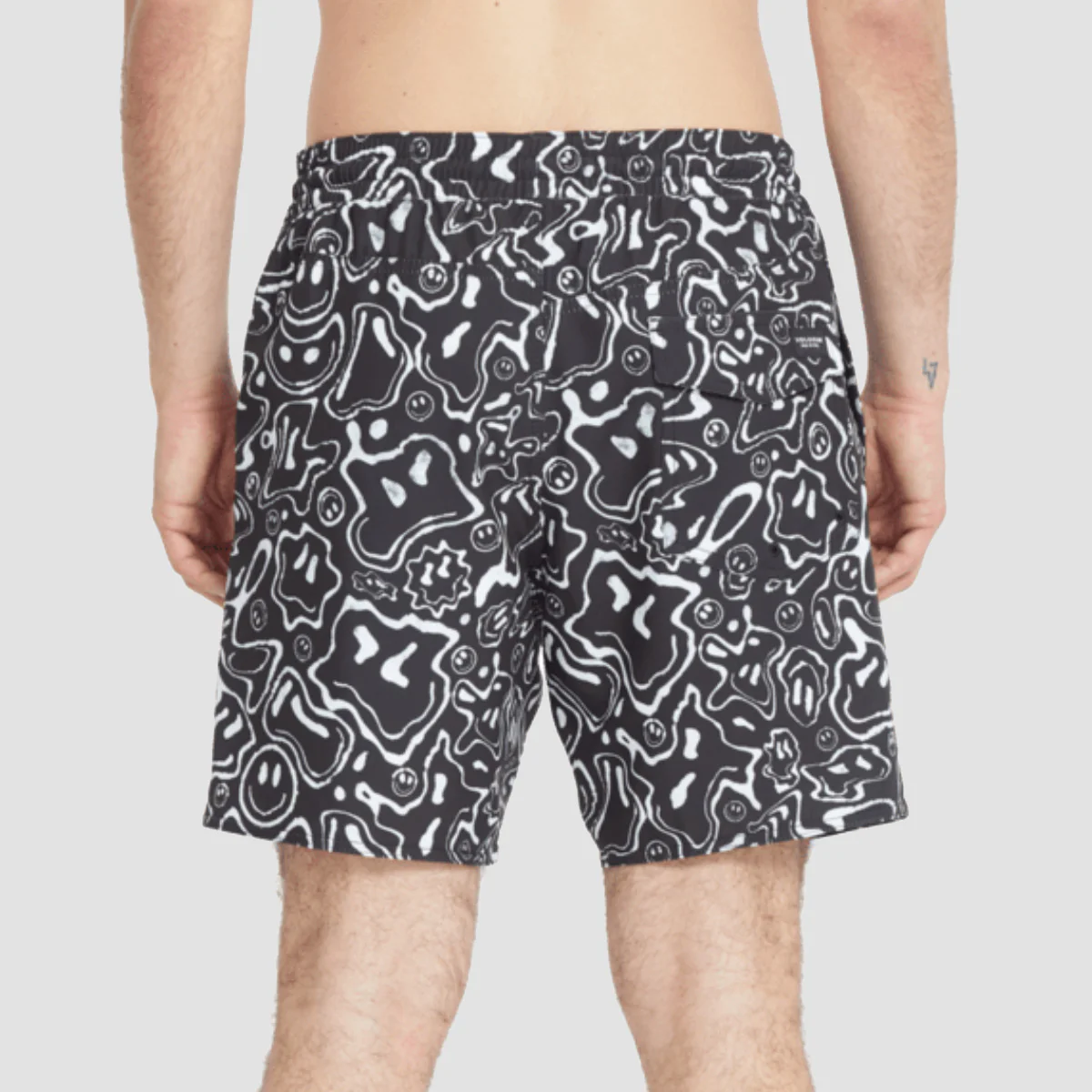 Volcom FA F Rygalski Smile Trunk 17" Boardshorts Black - Image 2