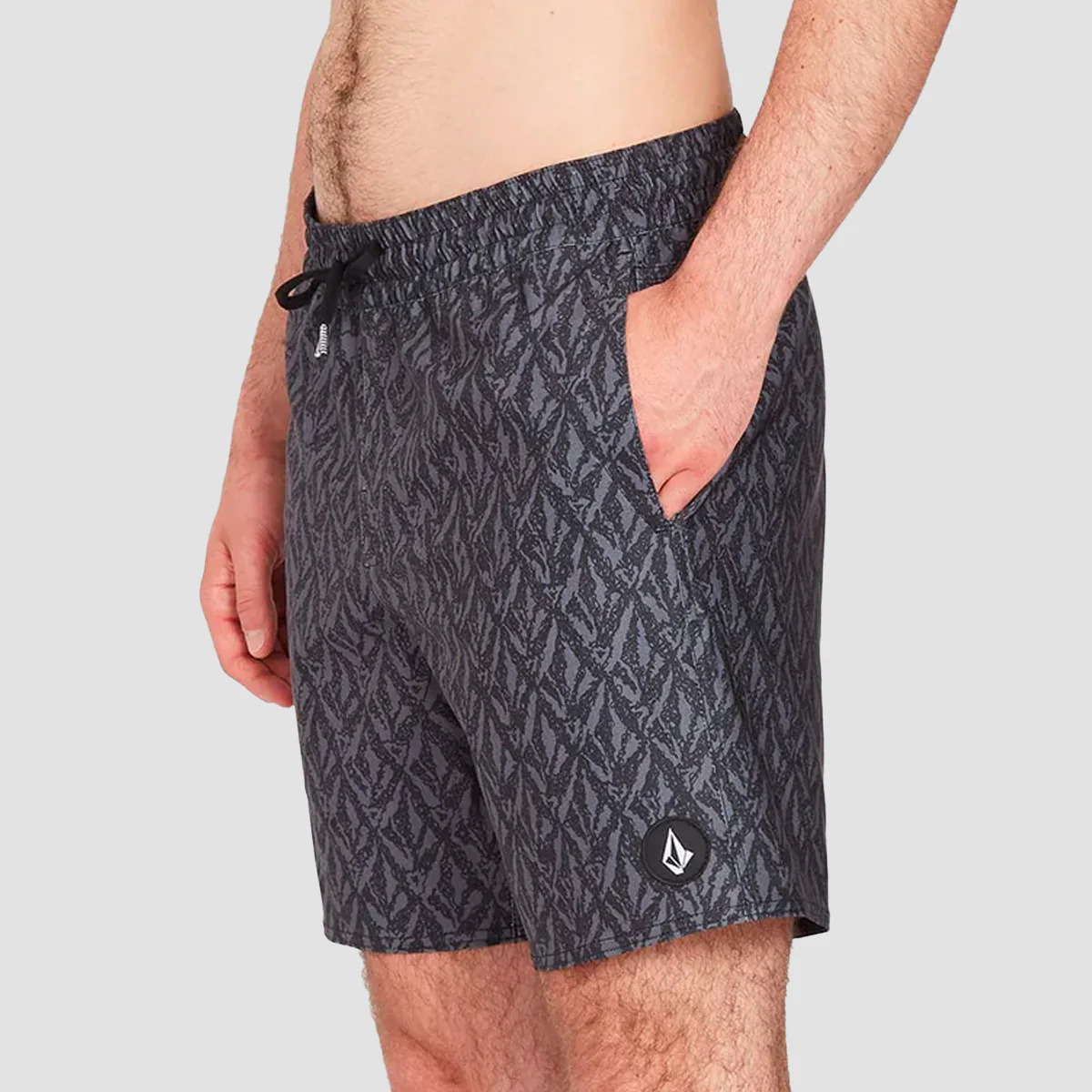 Volcom FA J Hager 17" Trunk Shorts Black - Image 2