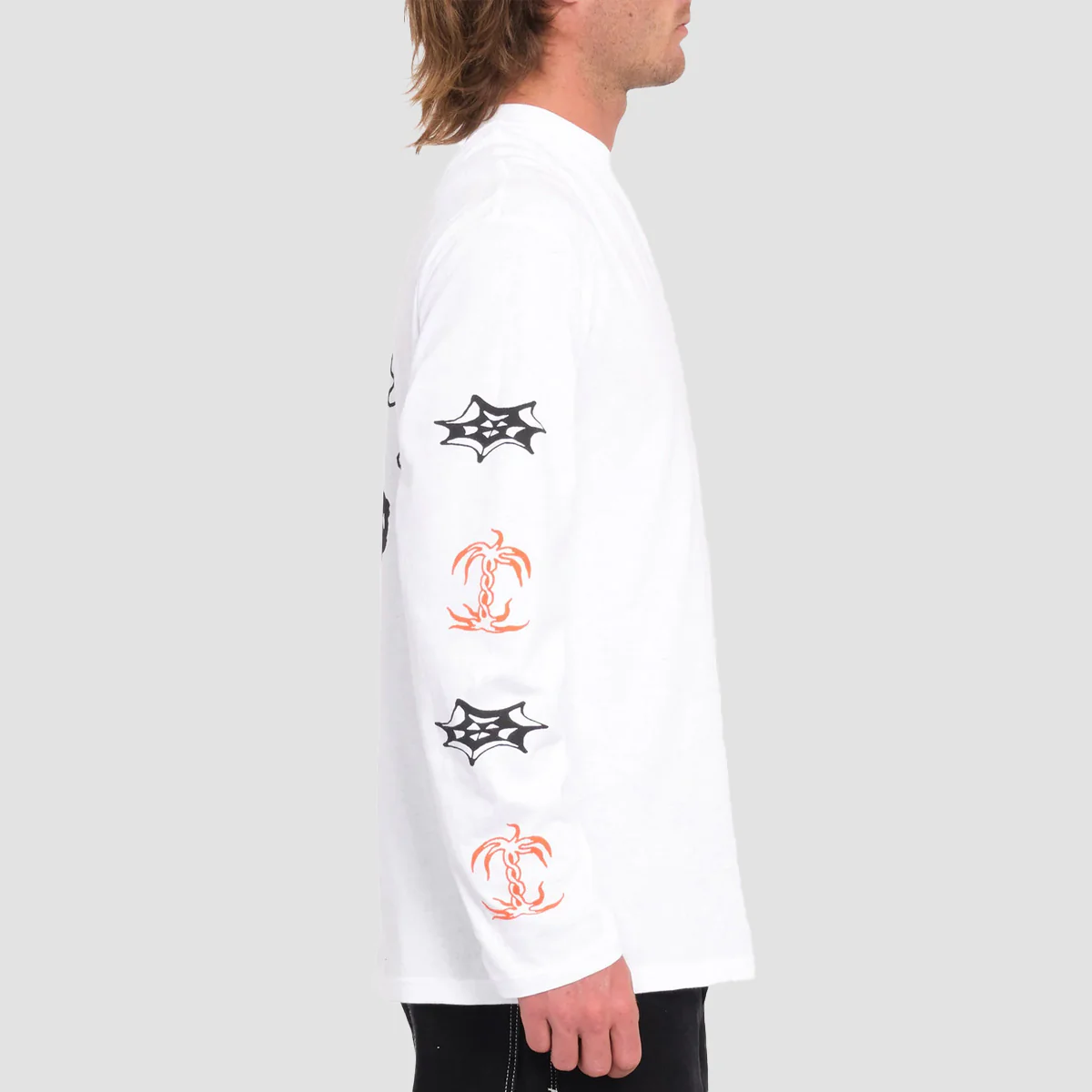 Volcom FA Keutchi Longsleeve T-Shirt White - Image 3