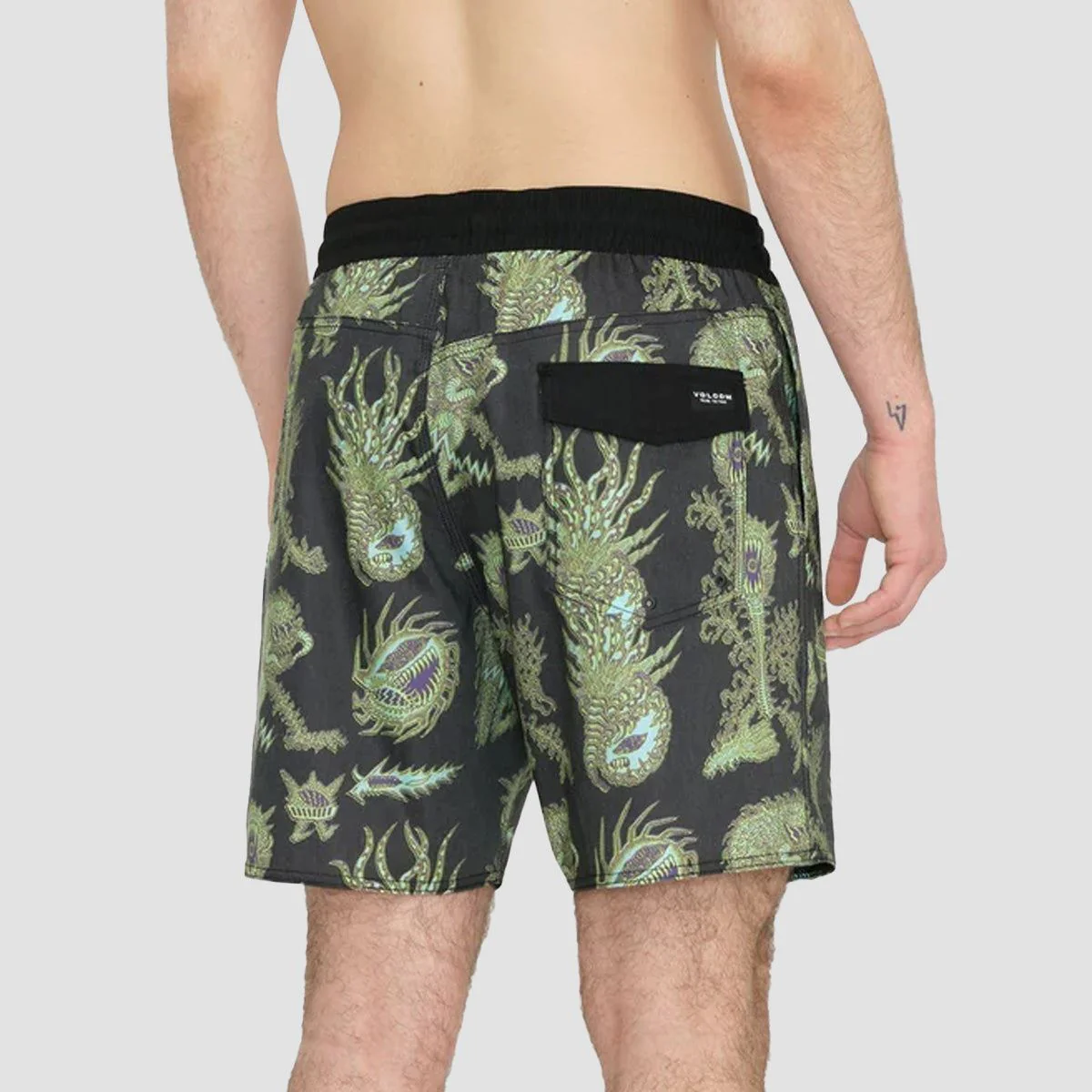 Volcom FA Tetsunori 17" Boardshorts Black - Image 2