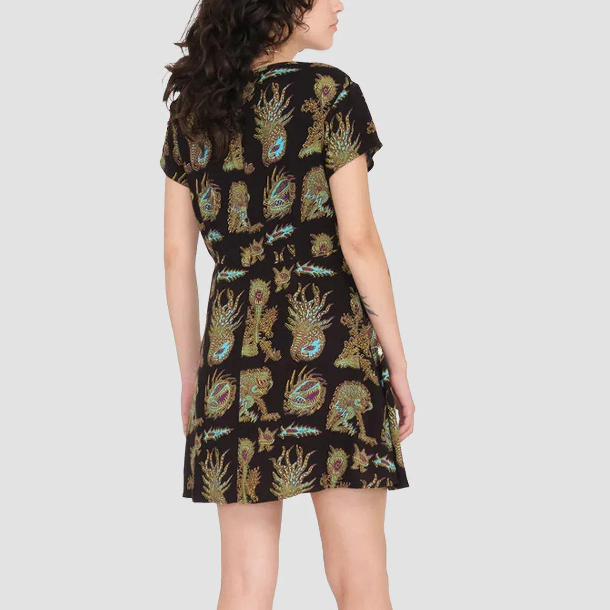 Volcom FA Tetsunori Dress Black - Womens - Image 2