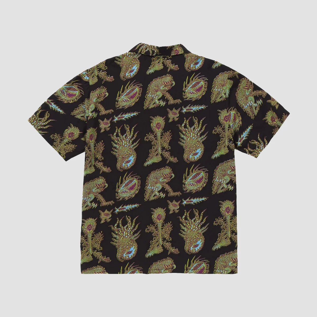 Volcom FA Tetsunori Short Sleeve Shirt  Black - Image 3